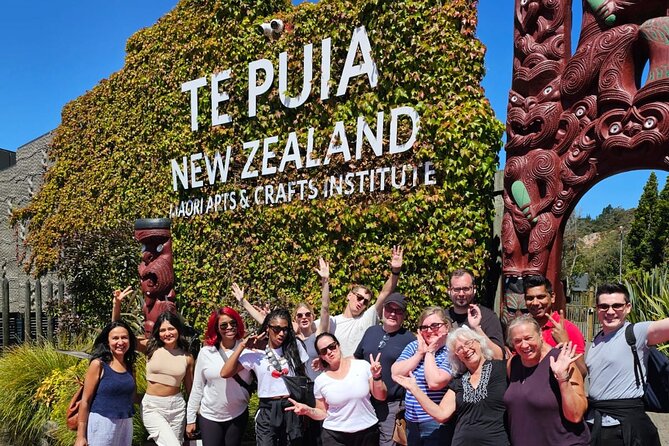 Hobbiton & Rotorua Small Group Day Tour inc Te Puia from Auckland - Te Puia: geysers, Māori culture, and geothermal ground