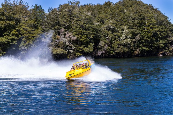 Jet Boat Journey through Fiordland National Park - Pure Wilderness - Leaving the ramp on the Upper Waiau River