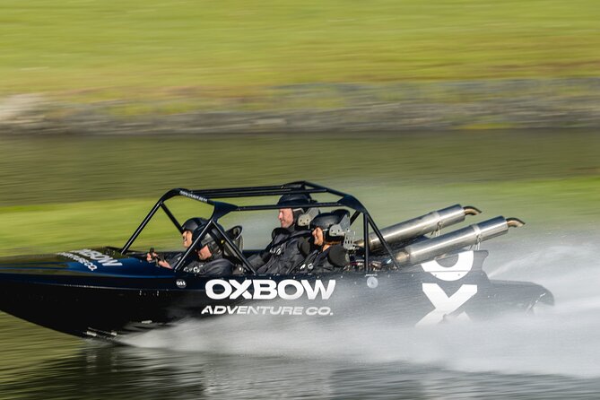 Jet Sprint Boating in Gibbston Valley, Queenstown - Racing around the custom-built course