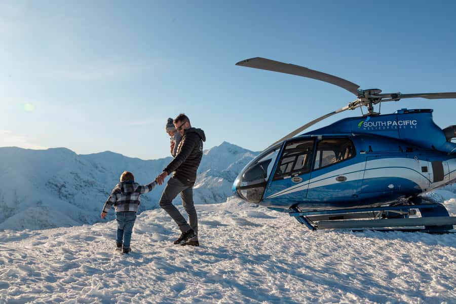 Kaikoura: 1-Hour Whale Watching Helicopter Tour - The Mt Fyffe landing at about 1,600 metres
