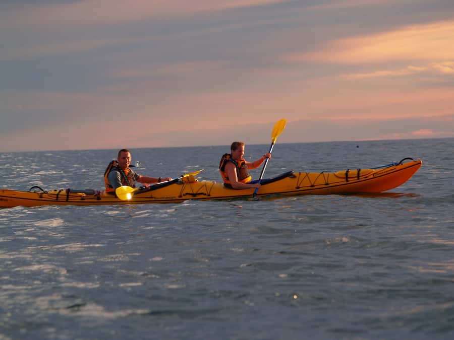 Kaikoura: Sunset Evening Kayaking Tour - Starting with a safety briefing and an easy kayak lesson