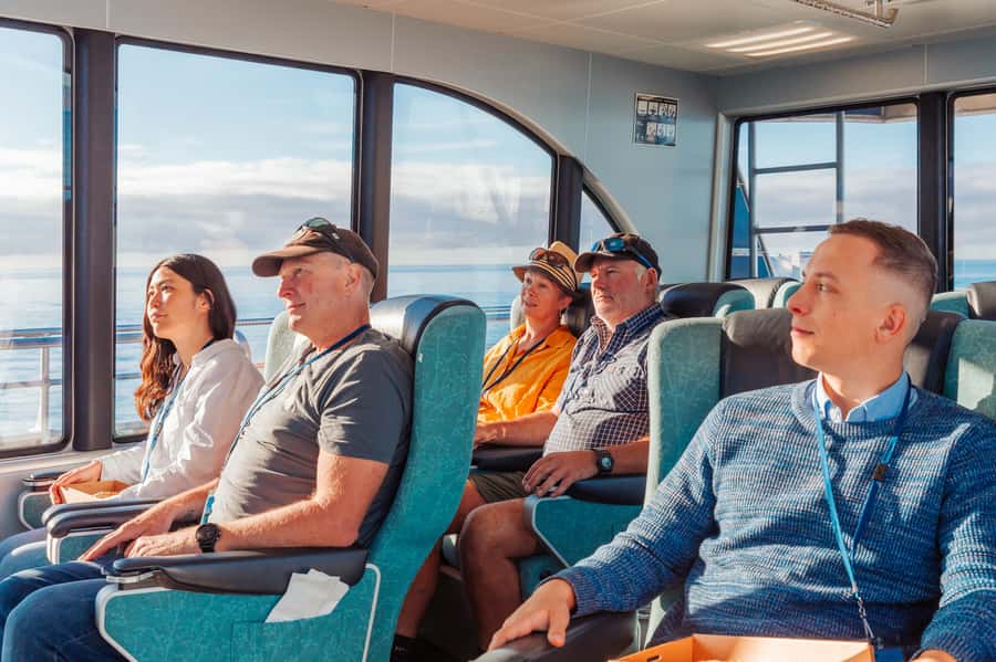 Kaikoura: Whale Watching Cruise - What the vessel feels like at sea
