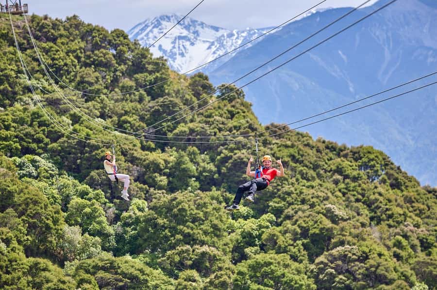 Kaikōura: Zipline and Native Forest Adventure Trip - The farm drive adds real character