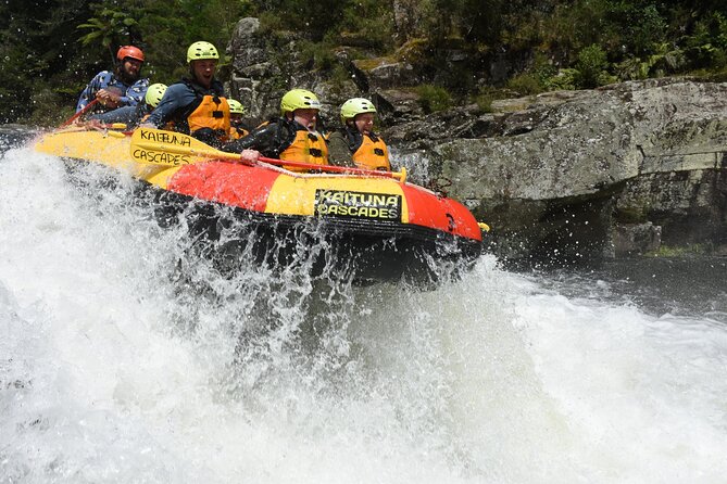 Kaituna Cascades - Grade 5 Wairoa River near Tauranga - Getting ready for serious whitewater