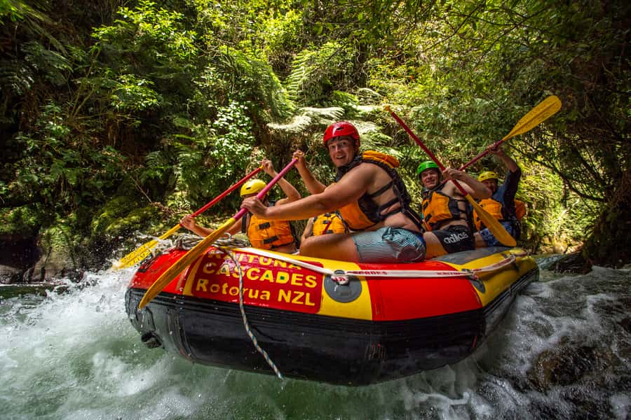 Kaituna River and Tutea Falls Whitewater Rafting - Forty to fifty minutes of rapids and canyon scenery