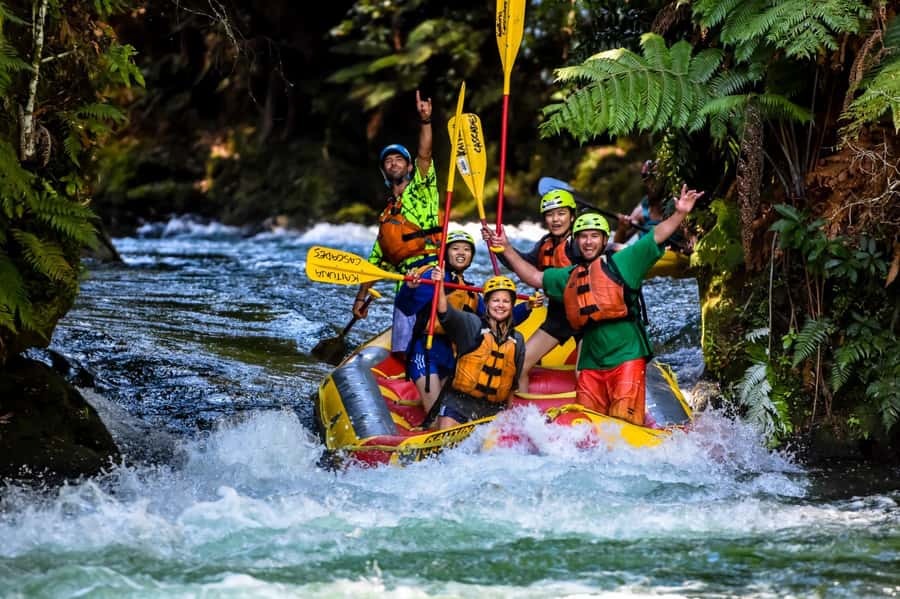 Kaituna River and Tutea Falls Whitewater Rafting - Arriving at 18 Okere Falls Road