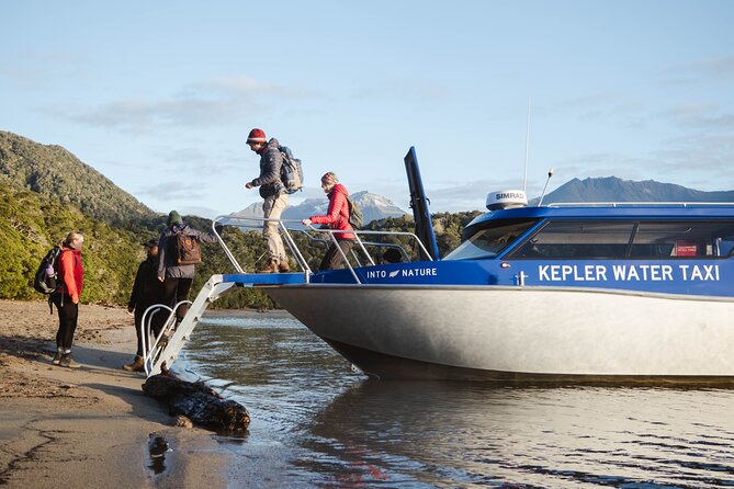 Kepler Track Water Taxi - What the service does well, and where it could improve