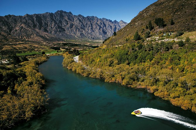 KJet Queenstown Jet Boat Ride on the Kawarau and Shotover Rivers - The Shotover River is the most thrilling section