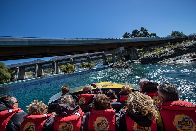 KJet Queenstown Jet Boat Ride on the Kawarau and Shotover Rivers - Lake Wakatipu and the Remarkables