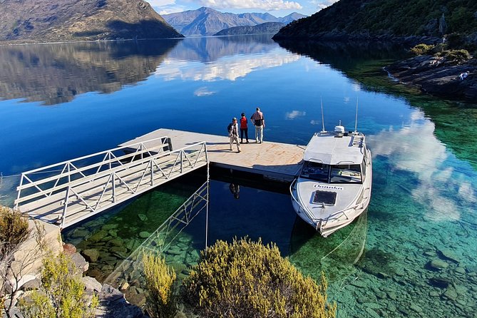Lake Cruise & Mou Waho Island Nature Walk - Setting out from Wānaka Marina