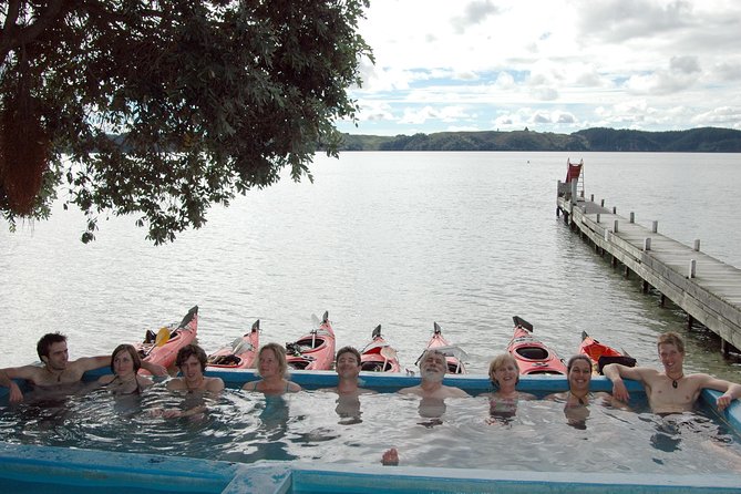 Lake Rotoiti Guided Hot Pools Kayak Trip - From Rotorua Hotel Pickup to Okere Falls