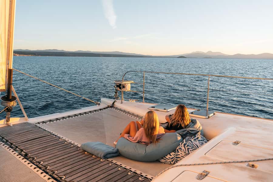 Lake Taupo: Luxury Sailing Catamaran to Māori Rock Carvings - The best time to book this cruise
