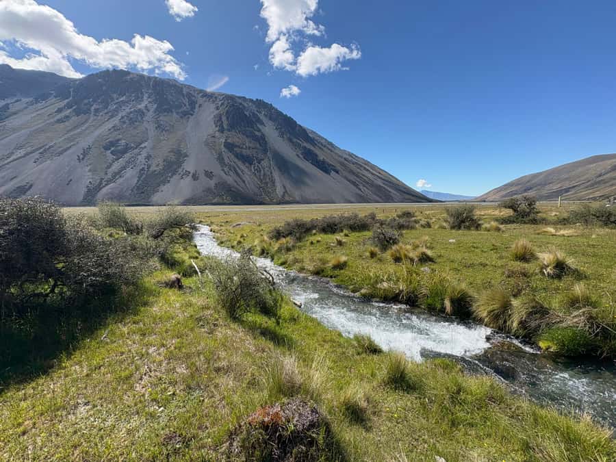 Lake Tekapo Scenic 4WD Cass Valley Wilderness Tour - Steep valley walls, old huts, and glacial stone