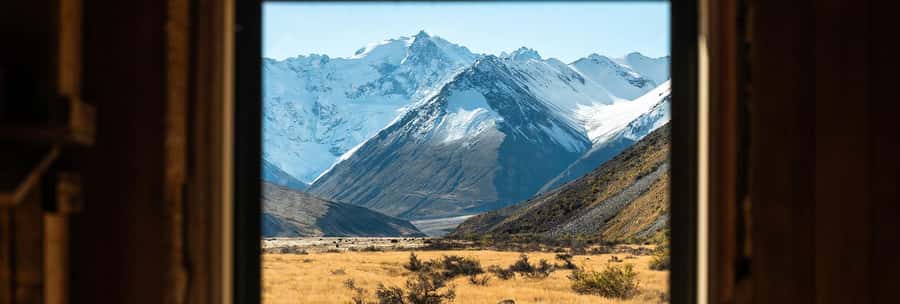 Lake Tekapo Scenic 4WD Cass Valley Wilderness Tour - Stream crossings and roaming Merino sheep