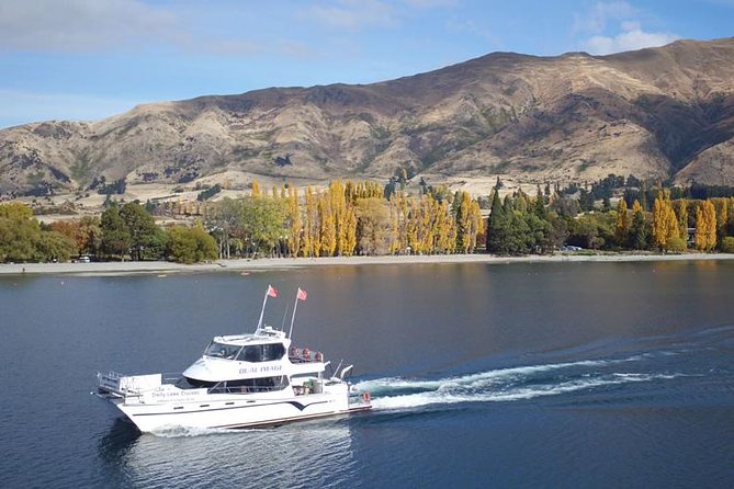 Lake Wanaka 1-Hour Cruise Including Wine and Cheese - Boarding at 5:30 pm on Ardmore Street