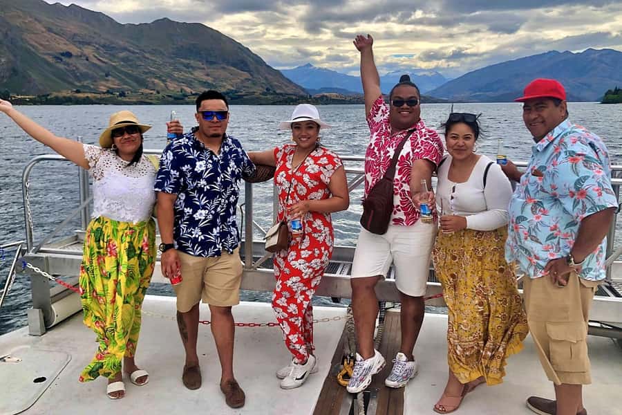 Lake Wanaka Happy Hour Cruise - Who will enjoy Dual Image most?