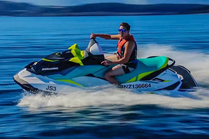 Lakeland Jet Ski Adventure Tour - Lake Wanaka - Following the route through bays and islands