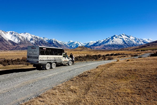 Lord of the Rings, Journey to Edoras Day Tour from Christchurch - Lake Clearwater brings the first big view