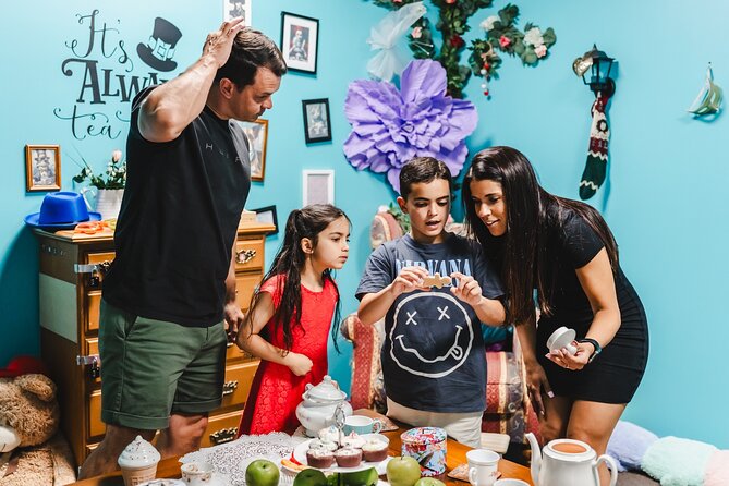 Mad Hatter's Hat Escape Room Experiences - Sixty minutes of puzzles, not a long story