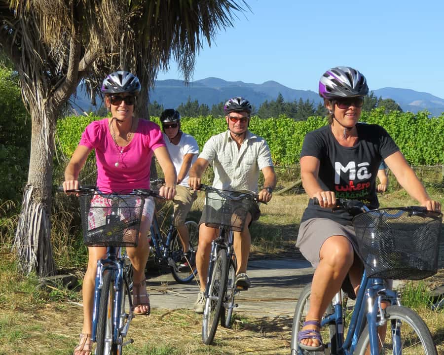 Marlborough: Half Guided and Half Self-Guided Bike Wine Tour - 9:15 AM pickup and an easy start