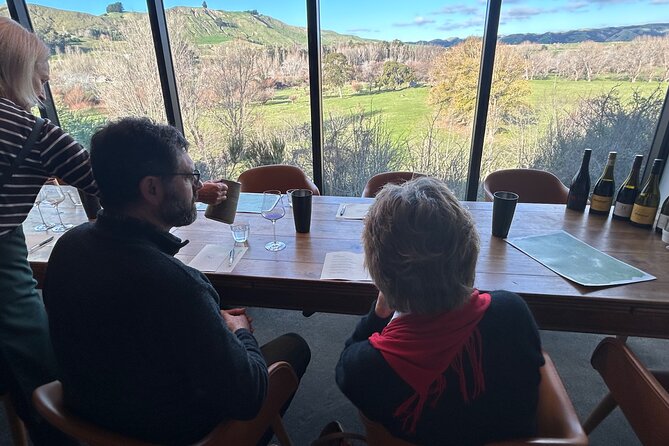 Martinborough Private Food and Wine Tour in Tesla SUV - Guided tasting at Palliser Estate