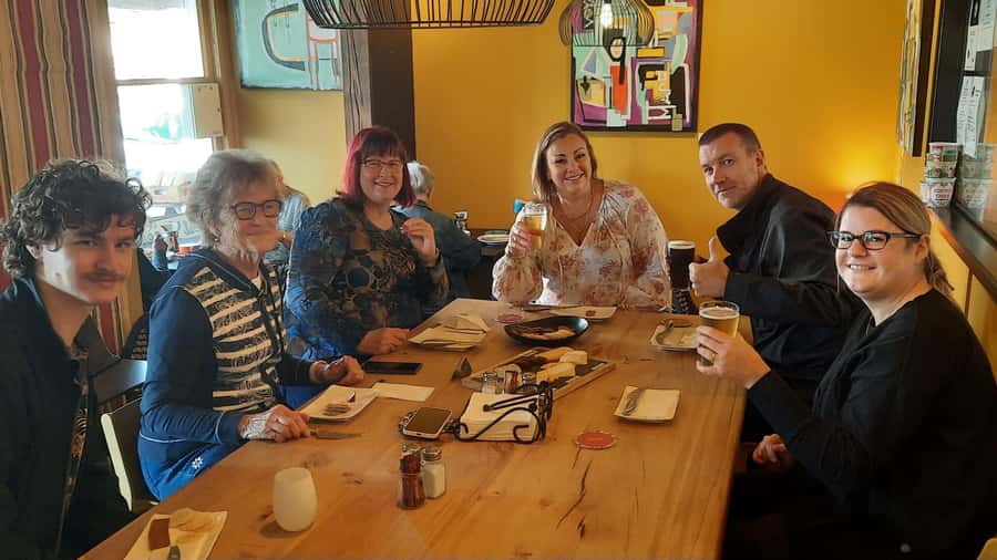 Martinborough Wine and Food Tour with Lunch from Wellington - Featherston cheese before the vineyards