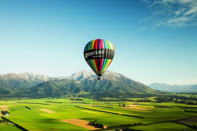 Methven-Mt Hutt Scenic Hot Air Balloon Flight - Inflation is part of the adventure