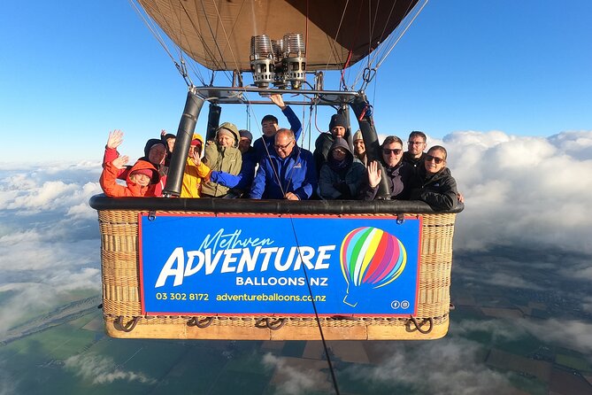 Methven-Mt Hutt Scenic Hot Air Balloon Flight - Landing, drinks, and the balloon pack-up