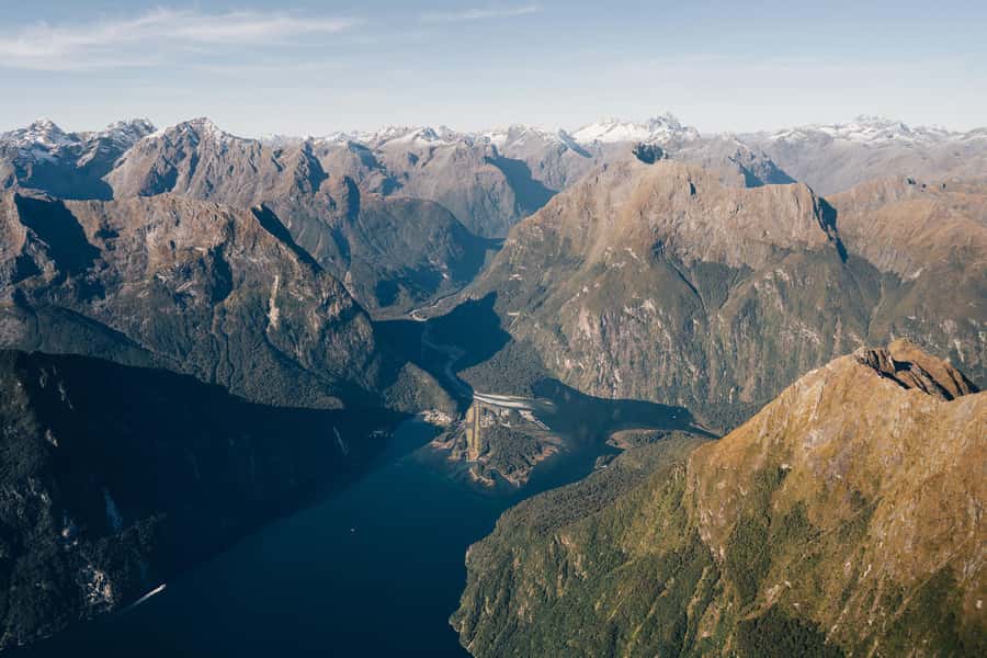 Milford Sound: 1.5-Hour Helicopter Tour with Two Landings - The first 15 minutes: Queenstown to the Southern Alps