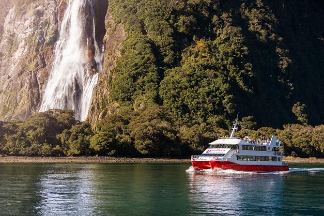 Milford Sound Coach & Cruise from Queenstown: Panoramic Views - The tunnel and the final approach to Milford Sound