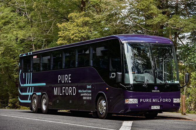 Milford Sound Coach & Cruise Tour from Te Anau - Three hours through Fiordland National Park