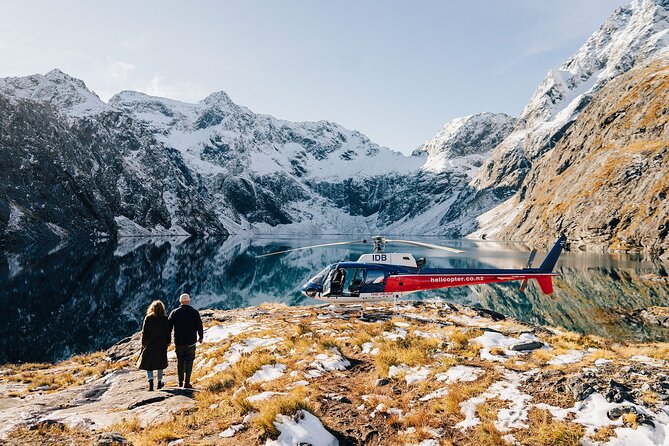 Milford Sound Heli Tour from Queenstown with 2 Alpine Landings - Milford Sound and the view of Mitre Peak