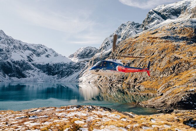 Milford Sound Helicopter and Cruise Tour from Queenstown - An alpine landing in Fiordland National Park