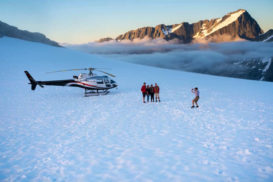 Milford Sound: Helicopter Flight with Glacier Landing - Flying toward Tutoko Glacier and Mount Tutoko