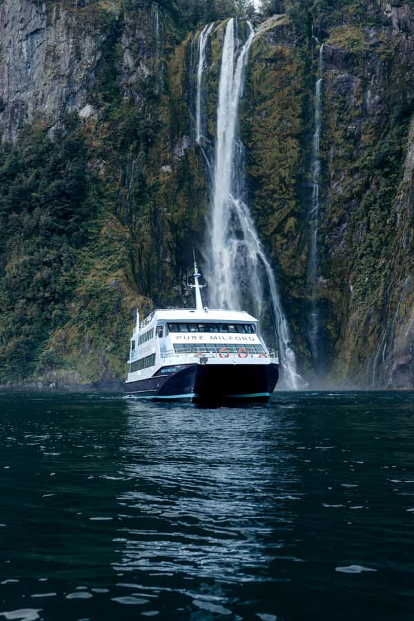 Milford Sound: Nature Cruise on a Modern Catamaran - The first minutes inside Milford Sound