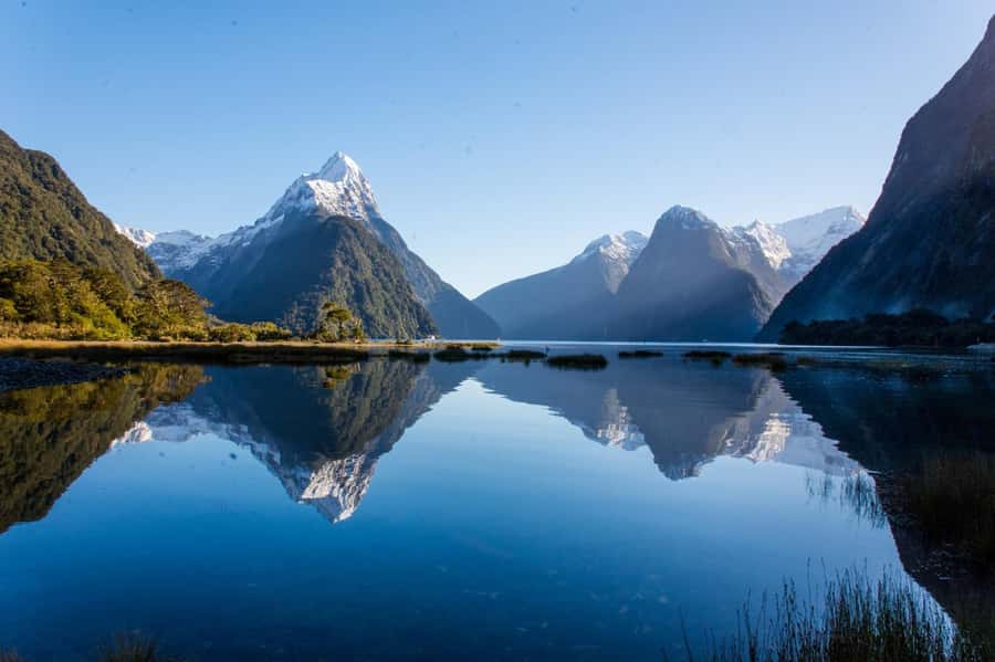 Milford Sound Scenic Helicopter Flight with Landing - Milford Sound and the Mitre Peak photo stop