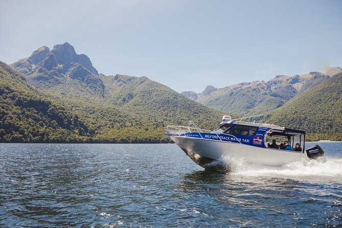 Milford Track Multi-Night Hike - Water Taxi Transport - How the service fits with the end of the Milford Track
