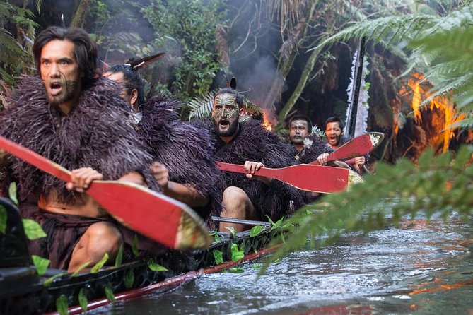Mitai Maori Village Cultural Experience in Rotorua - The waka on the Wai-o-whiro stream