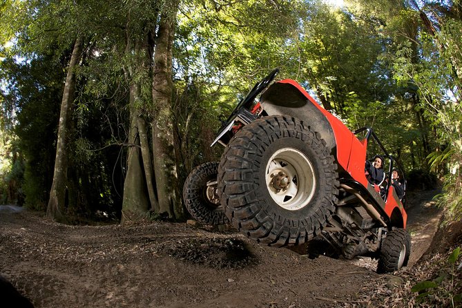 Monster 4X4 Thrill Ride at Off Road NZ - Reaching Off Road NZ near Mamaku