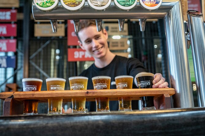 Monteith's Brewery Tour - Shoes, children, and drinking rules