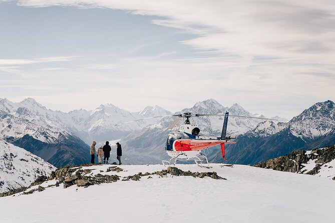 Mount Cook Alpine Explorer Helicopter Flight with Alpine Landing - The Ben Ohau Range and Southern Alps from the air