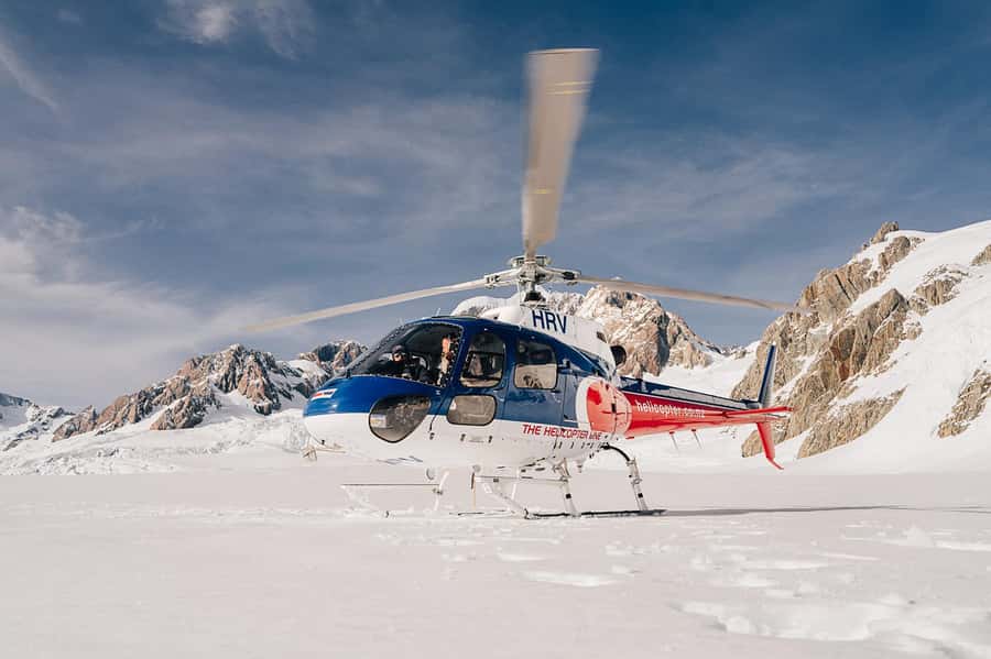 Mount Cook: Aoraki/Mt Cook & The Glaciers 55 Minute Flight - The alpine landing beneath Aoraki/Mount Cook