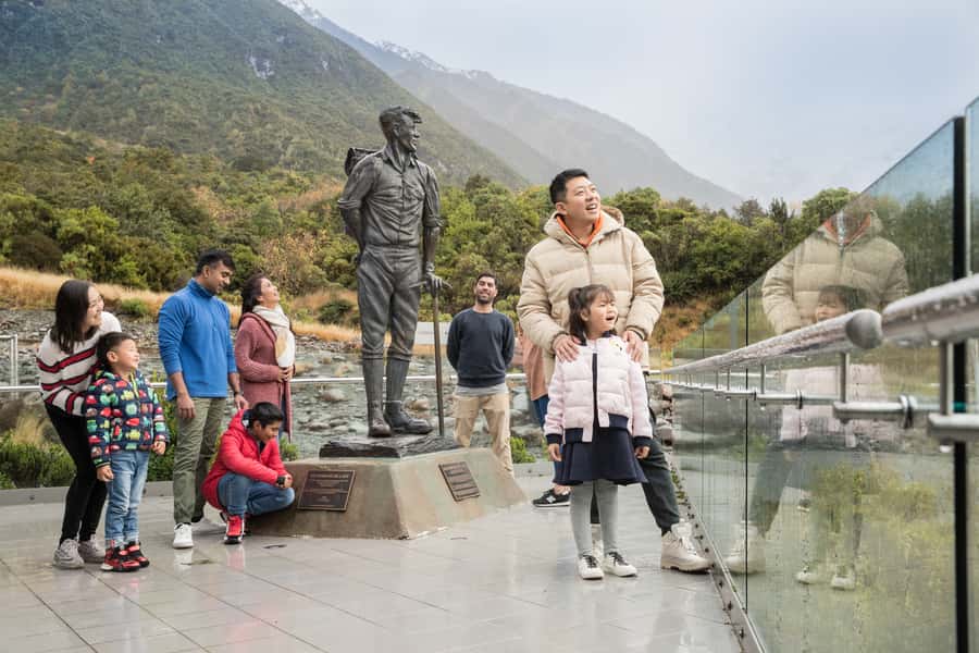 Mount Cook Full-Day Tour: Queenstown to Christchurch - Aoraki/Mount Cook Village is the main event