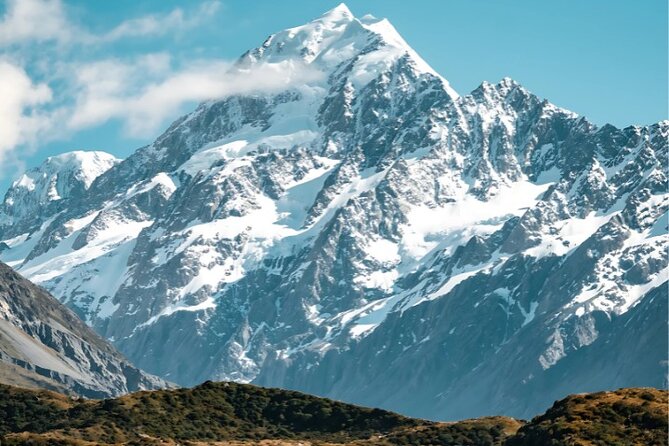 Mount Cook & Lake Tekapo Day Trip from Christchurch - Lake Pukaki adds a bigger alpine setting