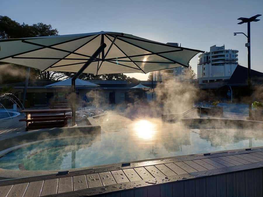 Mount Maunganui: Hot Ocean Water Pools Entry Ticket - Jets for backs, shoulders, legs, and tired joints