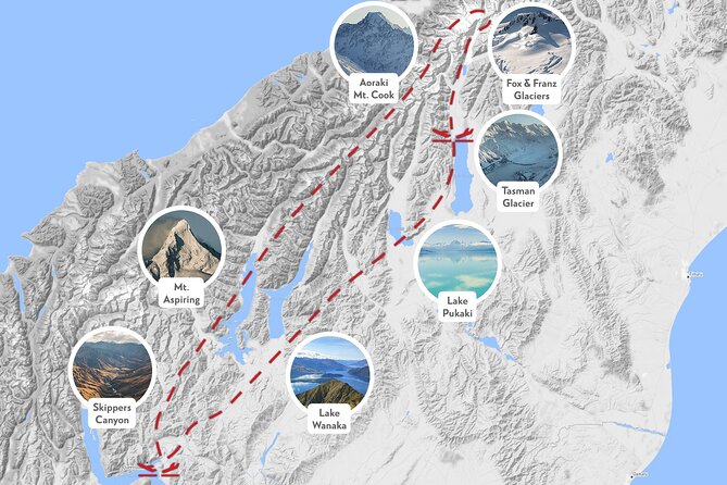 Mt. Cook Fly Explore Fly ex Queenstown by Glenorchy Air - Why the Queenstown to Mount Cook flight works so well