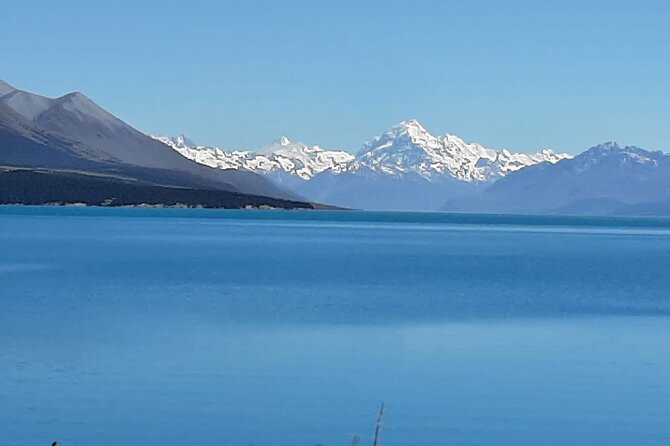Mt. Cook Private Day Trip From Queenstown with Lake Tekapo - Lake Pukaki brings the turquoise water