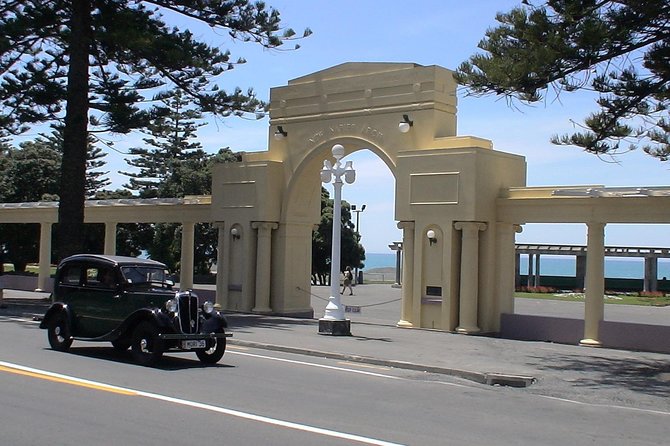 Napier Shore Excursion: City Sights and Hawke's Bay Tour - Hastings adds another architectural layer