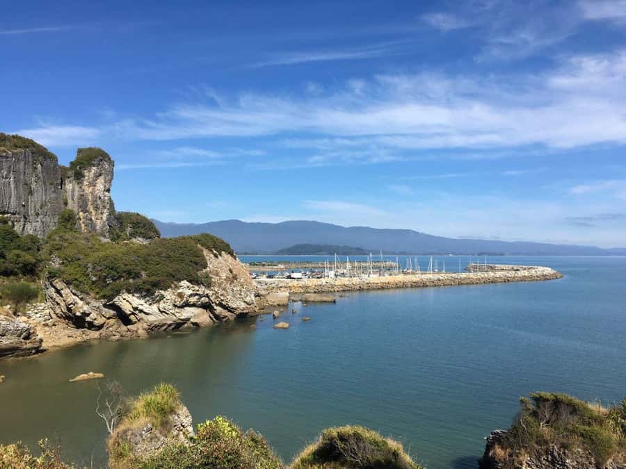 Nelson: Golden Bay in a Day Tour - The Abel Tasman Memorial and a disputed first encounter