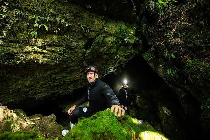 Okohua Glowworm Cave Adventure - Pools, waterfalls, and cave formations